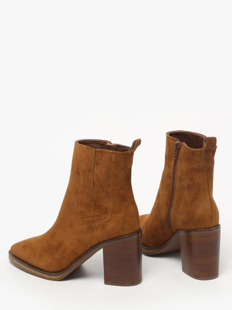 Enkellaarsjes Met Hak Uit Leder Alpe Bruin women 54511101 ander zicht 2